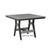 Berlin Gardens Harbor Dining Tables Standard Top 44" Square Dining Table - HST0044D