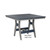 Berlin Gardens Harbor Dining Tables Standard Top 44" Square Dining Table - HST0044D