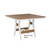 Berlin Gardens Harbor Dining Tables Standard Top 44" Square Dining Table - HST0044D