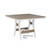 Berlin Gardens Harbor Dining Tables Standard Top 44" Square Dining Table - HST0044D