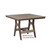 Berlin Gardens Harbor Dining Tables Standard Top 44" Square Dining Table - HST0044D