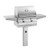 Fire Magic C430S-RT1N-G6 Natural Gas Grill on In-Ground Post, Natural Gas Fire Magic C430S-RT1N-G6 Natural Gas Grill on In-Ground Post, Natural Gas