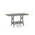 Berlin Gardens Harbor Dining Tables Standard Top 33" x 66" Rectangular Dining Table - HRT3366D