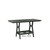 Berlin Gardens Harbor Dining Tables Standard Top 33" x 66" Rectangular Dining Table - HRT3366D