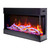 Remii CLASSIC-SLIM-30 Bay-Slim 3 Sided Electric Fireplace