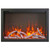 Amantii Traditional Bespoke 38" Indoor or Outdoor Electric Extra Slim Electric Fireplace - TRD-38-BESPOKE