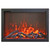 Amantii Traditional Bespoke 38" Indoor or Outdoor Electric Extra Slim Electric Fireplace - TRD-38-BESPOKE