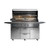 Lynx 54" Freestanding Grill - 1 Trident&trade; w/ Rotisserie - L54TRF-NG