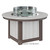 Berlin Gardens Donoma Standard Top 44" Round Fire Pit - DFPP2544