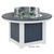 Berlin Gardens Donoma Standard Top 44" Round Fire Pit - DFPP2544