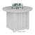 Berlin Gardens Donoma Standard Top 44" Round Fire Table Dining - DRFT3044D