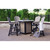 Berlin Gardens Donoma Standard Top 44" Round Fire Table Dining - DRFT3044D