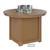 Berlin Gardens Donoma Standard Top 44" Round Fire Table Dining - DRFT3044D