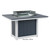 Berlin Gardens Donoma Standard Top 42" x 54" Rectangular Fire Table Dining - DRFT4254D