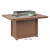 Berlin Gardens Donoma Standard Top 42" x 54" Rectangular Fire Table Dining - DRFT4254D