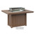 Berlin Gardens Donoma Standard Top 42" x 54" Rectangular Fire Table Dining - DRFT4254D