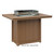 Berlin Gardens Donoma Standard Top 42" x 54" Rectangular Fire Table Counter - DRFT4254C