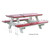 Berlin Gardens Rectangular Picnic Table - PRPT2872