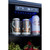 AMD 15" Outdoor Rated Fridge with Glass Door - AMD-RFR-15G