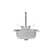 TrueFlame 15"x15" Drop-in Sink - TF-NK-15D