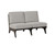 Berlin Gardens Hartley Love Seat with Hartley Cushion - HALS492