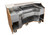 Perlick 70" Signature Series Limited Edition Tobin Ellis Mobile Bar with Two Drainboards - RMB-001 Perlick 70" Signature Series Limited Edition Tobin Ellis Mobile Bar with Two Drainboards - RMB-001