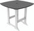Seaside Casual Portsmouth Balcony Table 42 Inch x 42 Inch - SC-067