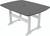 Seaside Casual Portsmouth Dining Table 42 Inch x 56 Inch - SC-053