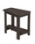 C. R. Plastics Adirondack Side Table, Chocolate - LIQUIDATION - T04-LIQ-CHOCOLATE