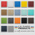 CR Plastics Cushion Fabric Colors