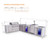 Mont Alpi 6-Burner L-Shaped Deluxe Series Outdoor Kitchen Island with Beverage Center, Kegerator & Corner Fridge Module Plus Extra Drawer Slides Cabinet - MAi805-D90KEGBEVFCDR 1