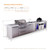 Mont Alpi 4-Burner Deluxe Series Outdoor Kitchen Island with Beverage Center, Kamado & Corner Fridge Module - MAi400-DBEVFCKAMXL 1