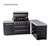 Mont Alpi 6-Burner L-Shaped Black Series Outdoor Kitchen Island with Corner Unit &Amp; Extra Drawer Slides Cabinet - MAi805-BSS90DR 3
