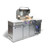 Mont Alpi 957 Compact Series Outdoor Kitchen Island with Refrigerator - MA-957FCRS 5
