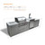 Mont Alpi 4-Burner Original Series Island with Kegerator - MAi400-KEG 1