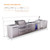 Mont Alpi 4-Burner Deluxe Series Outdoor Kitchen Island with Beverage Center & Kegerator Module Plus Extra Storage Drawer Slides - MAi400-DKEGBEVDR 1