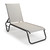Telescope Gardenella Sling Four-Position Lay-flat Stacking Armless Chaise