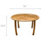 Royal Teak Dolphin 50" Round Table