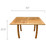 Royal Teak Dolphin 50" Square Table