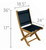 Royal Teak Sailmate Folding Side Chair