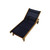 Royal Teak Sundaze Sling Lounge - Black