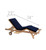 Royal Teak Sun Bed Cushion - Navy