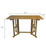 Royal Teak Bar Drop Leaf 64" Table - BTDL64