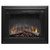 Dimplex BF39DXP 39-Inch Deluxe Built-In Electric Firebox with Resin Logs and Brick Backing