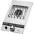 Delta Heat DHSB1D-C Single Side Burner, Drop In
