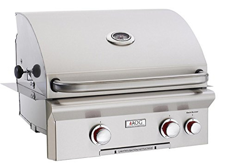 AOG T-Series 24" Built-In Propane Gas Grill With Rotisserie