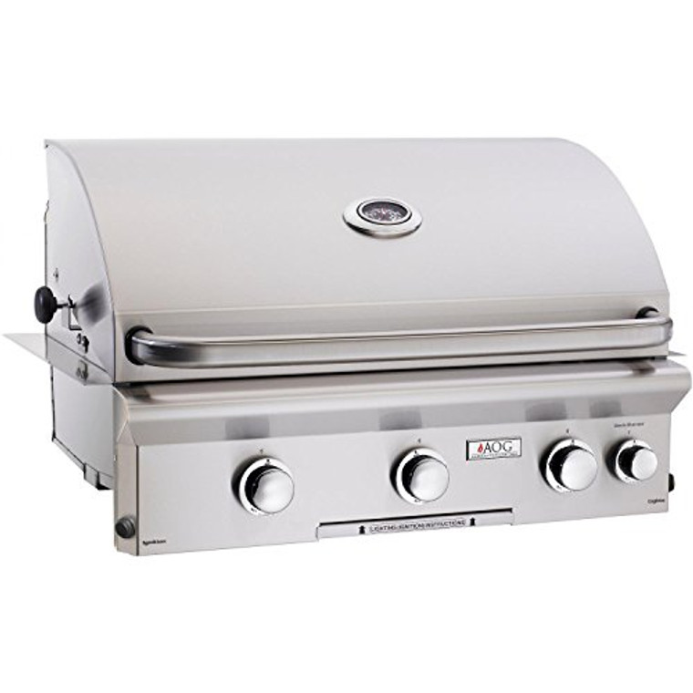 AOG L-series 30" Built-in Natural Gas Grill With Rotisserie