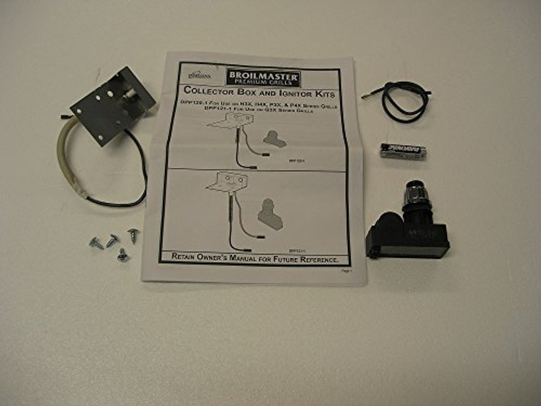 Broilmaster Electronic Ignitor Kit (Collector Box mounts to Burner)