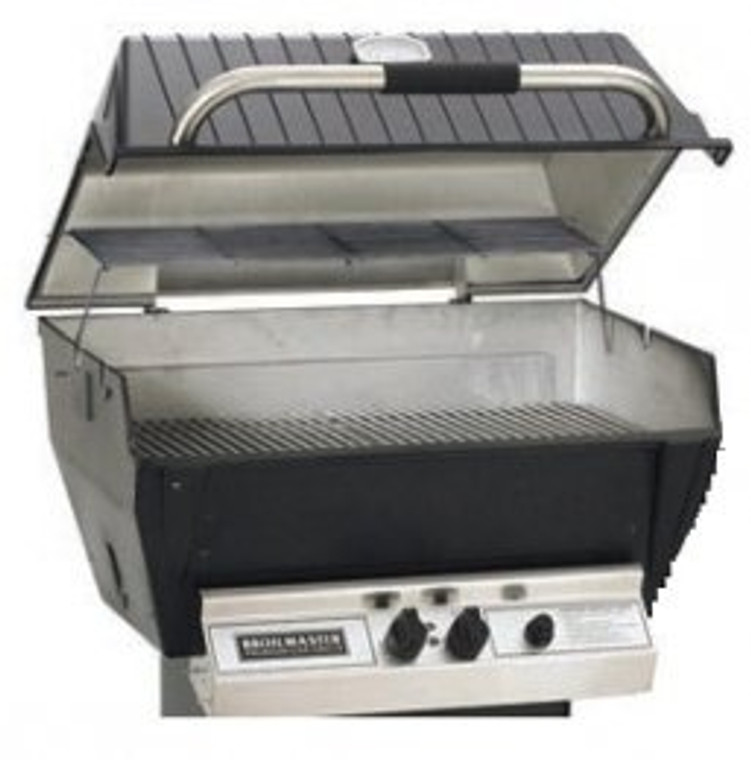 Broilmaster H4XN Deluxe Gas Grill with Stainless Steel Grids Liquid Natural Gas