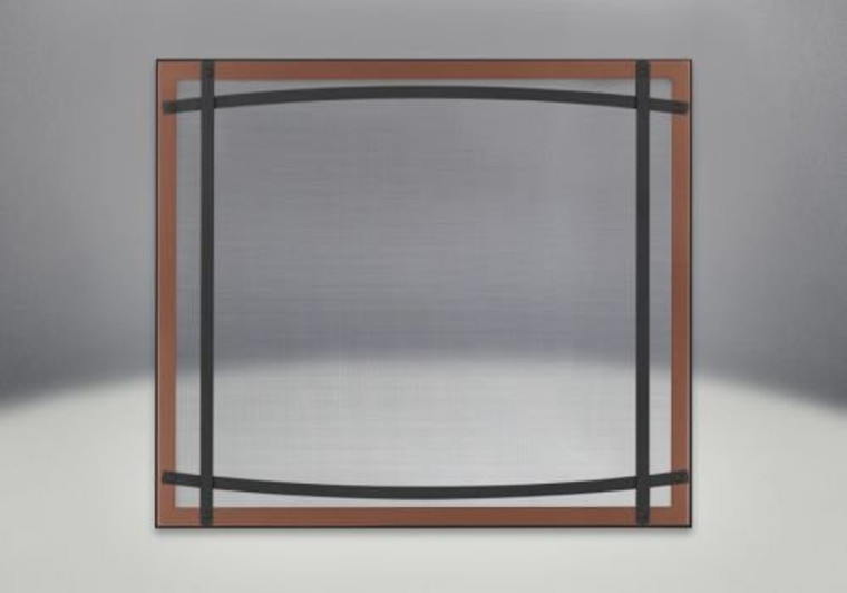 Napoleon DC35BC Safety Barrier with Curved Accents Brushed Copper